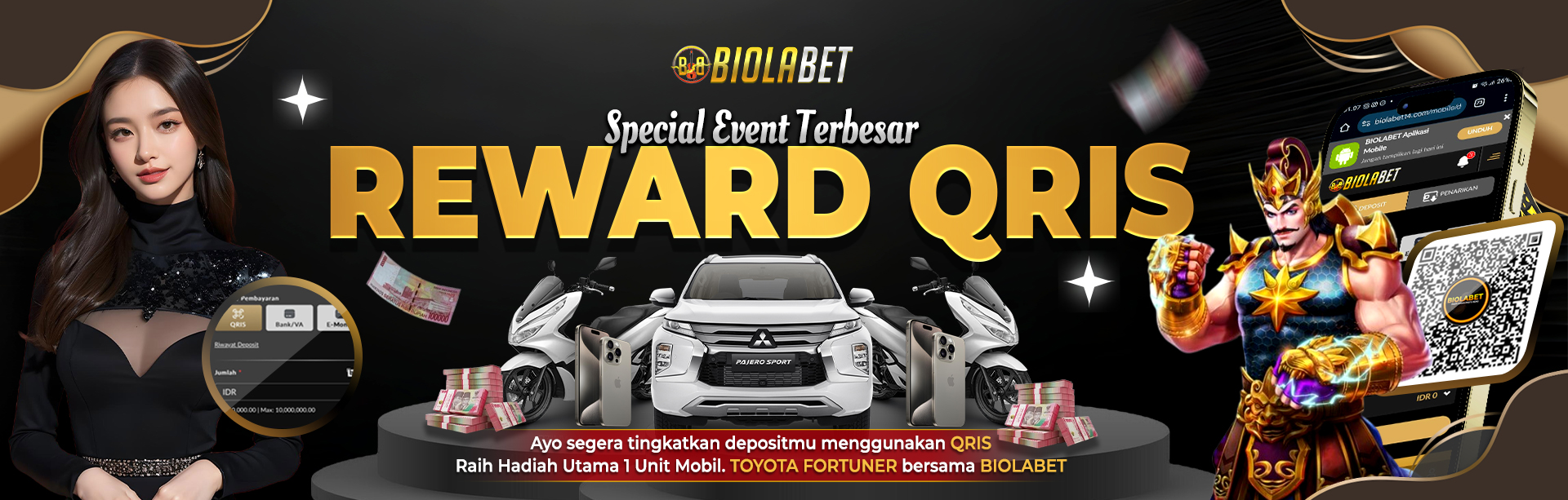 SPECIAL REWARD DEPOSIT QRIS