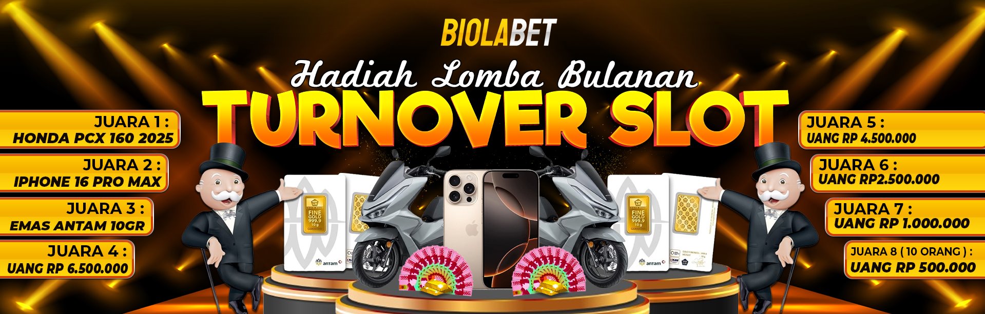 LOMBA TURNOVER HADIAH MILIARAN RUPIAH !