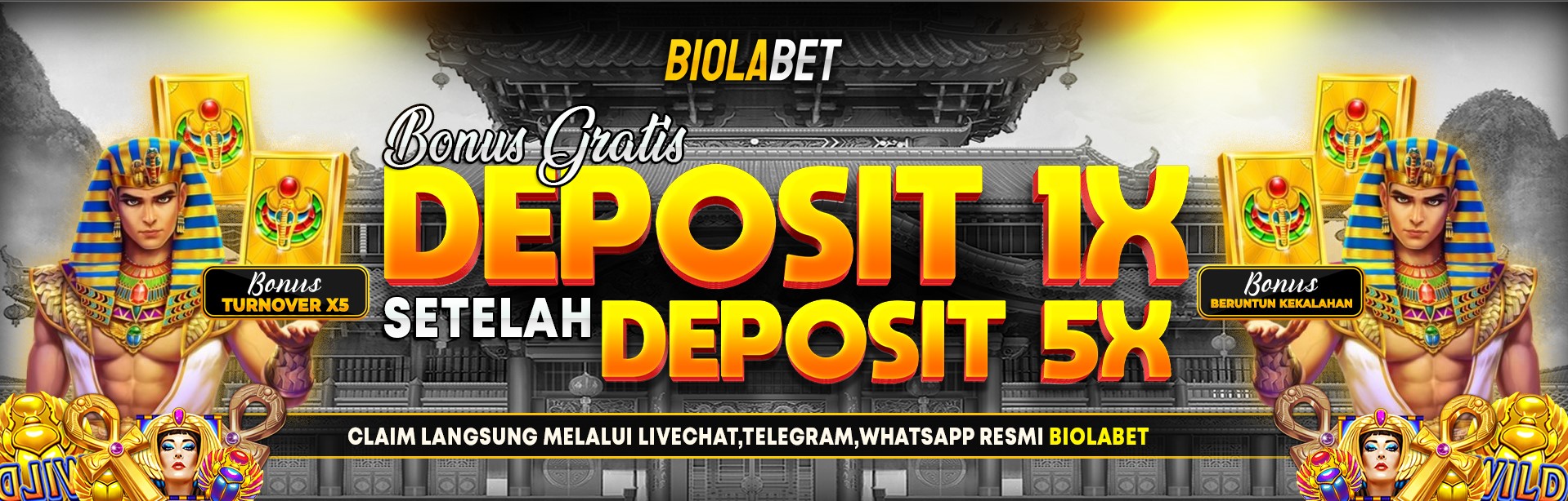 GRATIS DEPOSIT 1X SETELAH DEPOSIT 5X