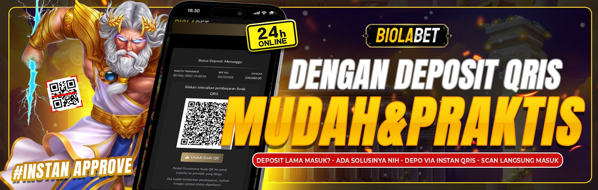 DEPOSIT QRIS MUDAH PRAKTIS