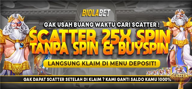 BONUS FREESPIN LANGSUNG "GATES OF OLYMPUS™ ORIGINAL" BIOLABET