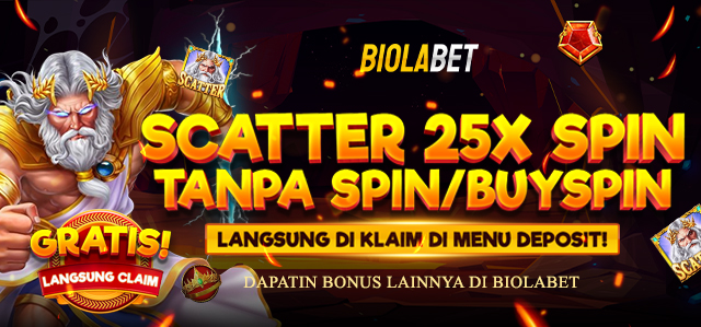 BONUS FREESPIN LANGSUNG "GATES OF OLYMPUS™ ORIGINAL" BIOLABET