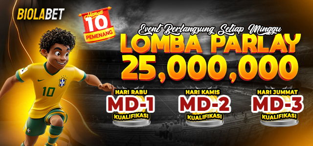 BONUS PARLAY TERBESAR 