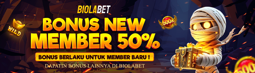 BONUS NEW MEMBER 50%