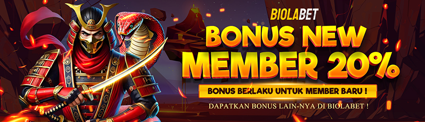 BONUS NEW MEMBER 20%