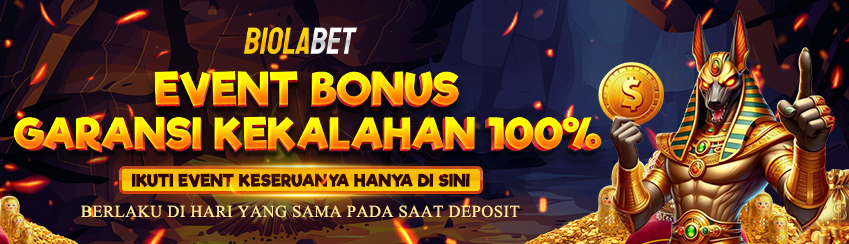 BONUS GARANSI KEKALAHAN 100%